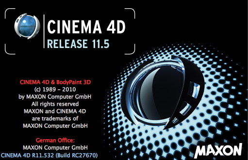 скачать Maxon Cinema 4D R11.514(RC 20476) на компьютер торрент