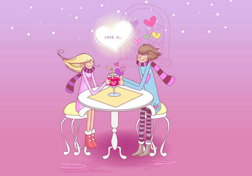 скачать Романтичные обои / Romantic wallpapers на компьютер торрент